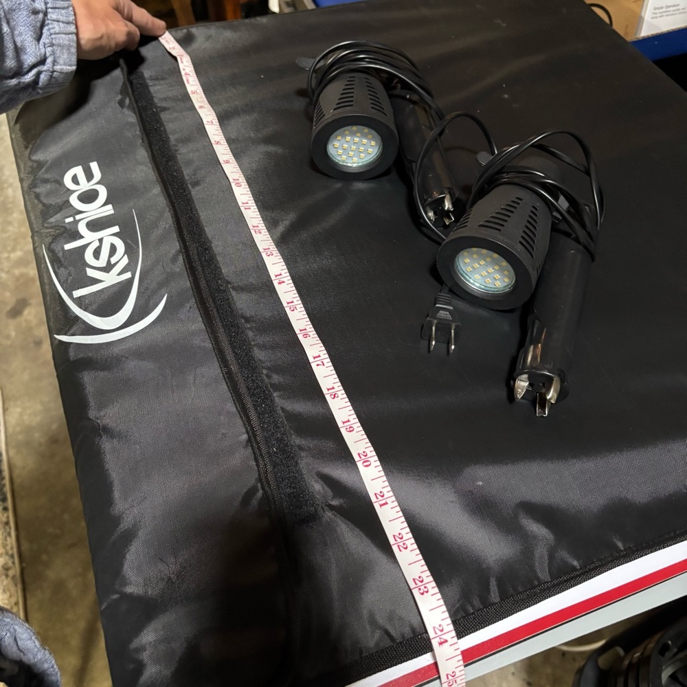 Portable 24” Photo Light Tent Studio Box with LED Lights - Picture 7 of 7